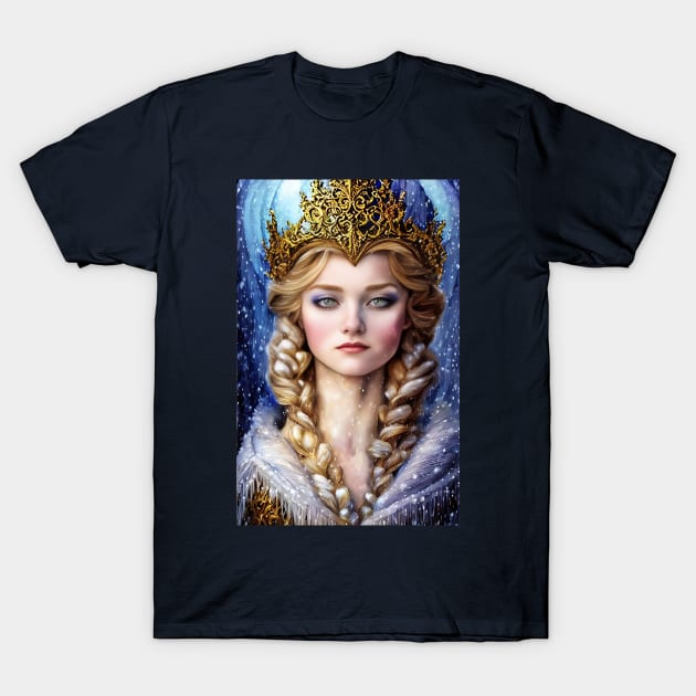 Snow Princess 02 T-Shirt by PurplePeacock